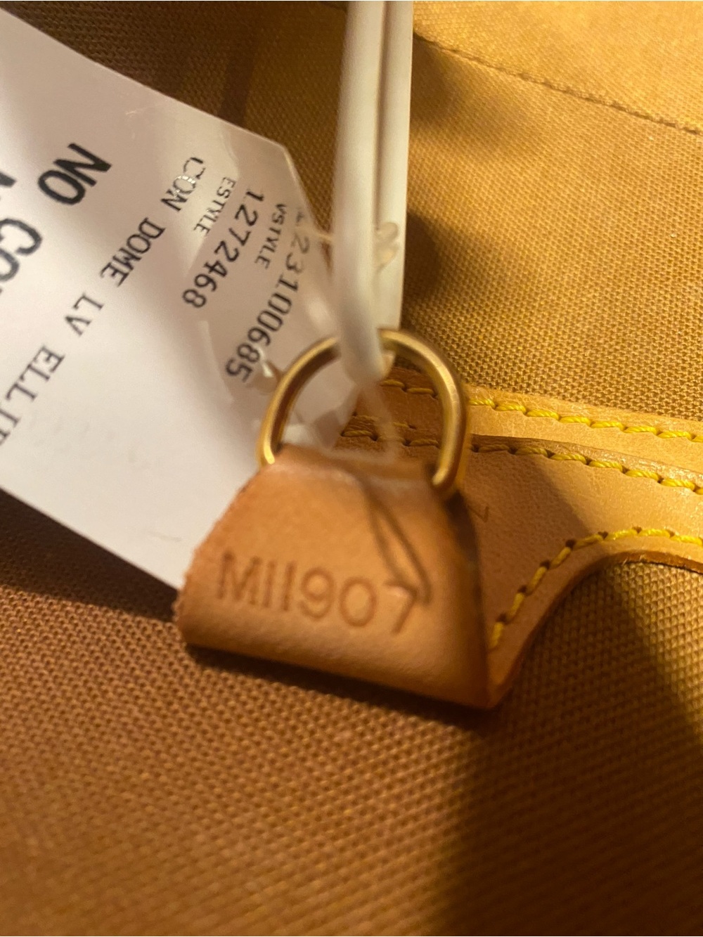 Louis Vuitton Brown Monogram Dome Satchel with Tan Trim - Picture 5 of 6